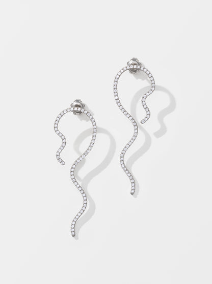 Juliette Kor Jewelry Shape Of You diamond earrings