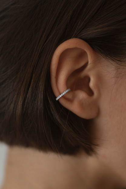 Juliette Kor Jewelry Milano diamond ear cuff